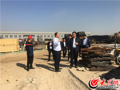 李國珍現場調度開發區棚改、工廠企業等重點項目